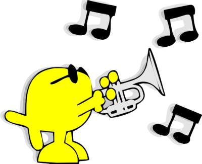 Playing Trumpet