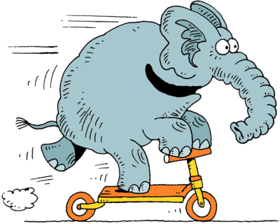 Elephant Scooter