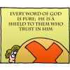 Every word of God is pure; He is a shield to them who trust in Him