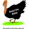 God wants to talk turkey with you!