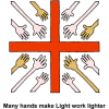 Many hands make Light work lighter