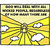 God will deal with all wicked people, regardless of how many there are