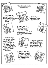 Print-Ready Handout: The Simple to Make Bread Recipe
