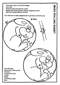 Print-Ready Handout: Make Rolling Rabbit