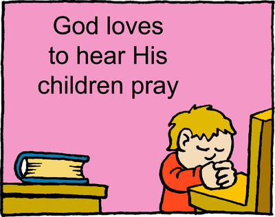 Children Pray