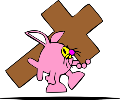 Easter Bunny Cross