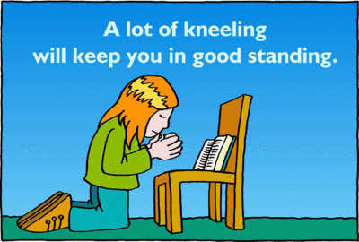Kneeling Standing