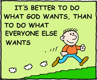 Do what God wants