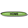 Green button with the word 'Home'