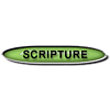 Green Scripture Button