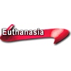 Red button with the word 'Euthanasia'