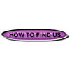 Purple How To Find Us Button