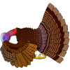 Praying Turkey | Thanksgiving Clip Art