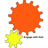 Engage God | Christian Motivation Clip Art
