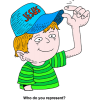 Boy Tipping Baseball Cap - Who do you represent