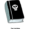 Bible with Skull - The Cult Bible