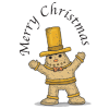 Merry Christmas Gingerbread Man