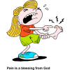 Stubbed Toe - Pain is a blessing from God