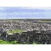 This is a photo of a rock structure in Ireland. Romans 8:28 is quoted on the picture, "All things work together for Good to them that love Him."