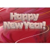 Happy New Years Red Background | New Years Clip Art