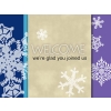 Welcome | PowerPoint Themes - Snowflakes