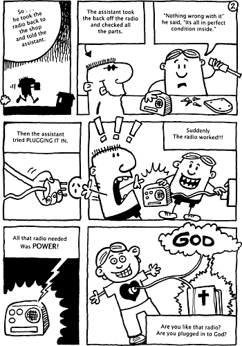 Sunday School Activity Sheet: Plugged In 2