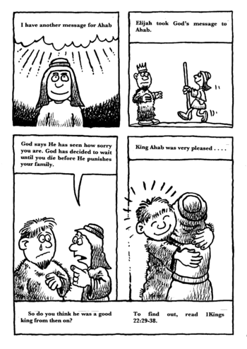 Sunday School Activity Sheet: The King who was Sorry ( 3 of 3 )