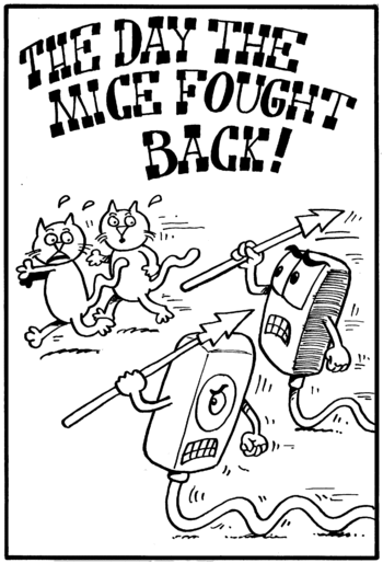 Sunday School Activity Sheet: The Day the Mice Fought Back!