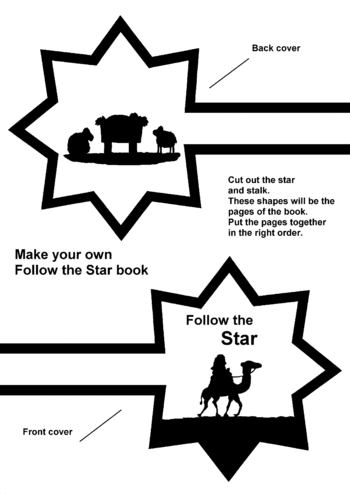 Sunday School Activity Sheet: Star Book 1