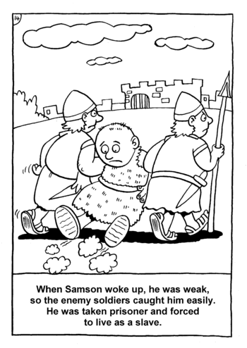 Sunday School Activity Sheet: Samson 14