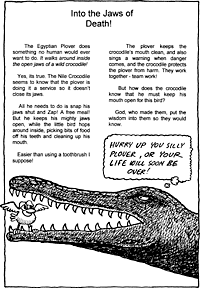 Print-Ready Handout: Into the Jaws of Death
