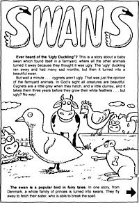 Print-Ready Handout: Swans ( 1 of 2 )