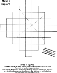 Print-Ready Handout: Make a square