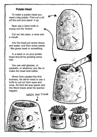 Print-Ready Handout: Potatoe Head