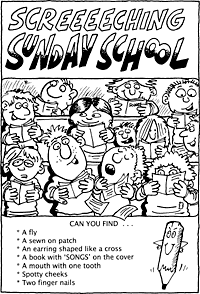 Print-Ready Handout: Screeeeching Sunday School