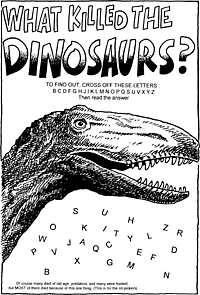 Print-Ready Handout: What Killed The Dinosaurs?