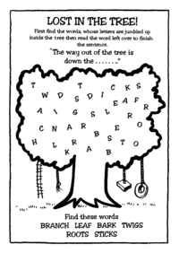 Print-Ready Handout: Lost in the Tree!