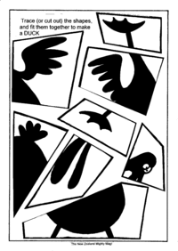 Print-Ready Handout: Duck Puzzle