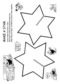 Print-Ready Handout: Make a Star
