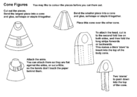 Print-Ready Handout: Cone Figures - instructions